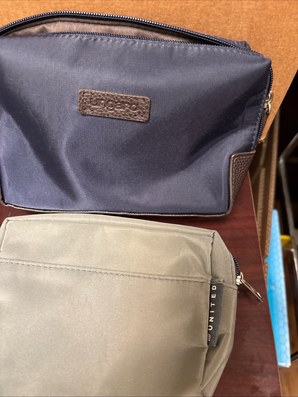 Airlines Travel Amenity Kit Toiletry Bags United Tumi Etro Delta Ungaro Lot Of 8 - Picture 6 of 6